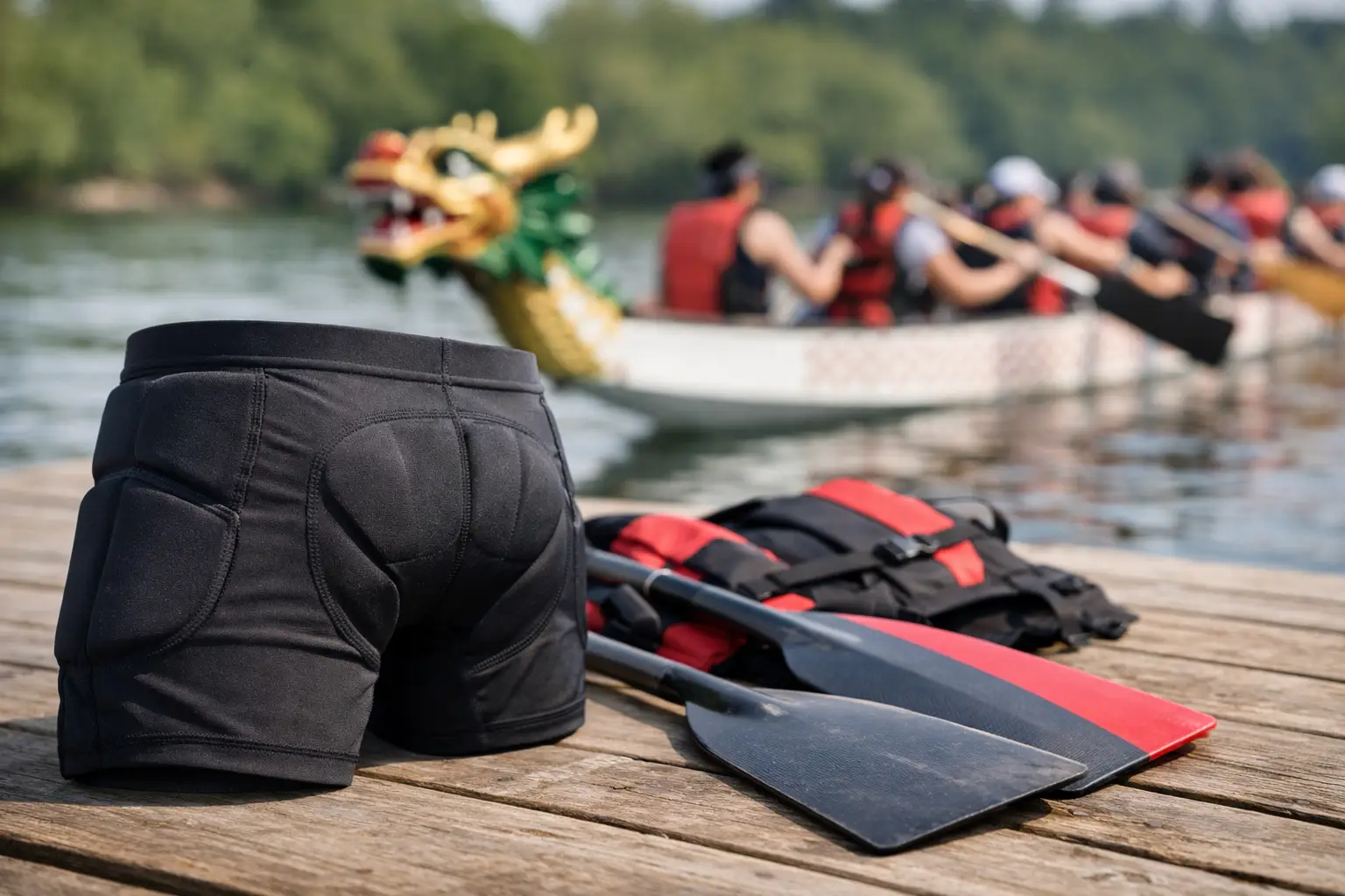 Choosing Padded Shorts for Dragon Boating