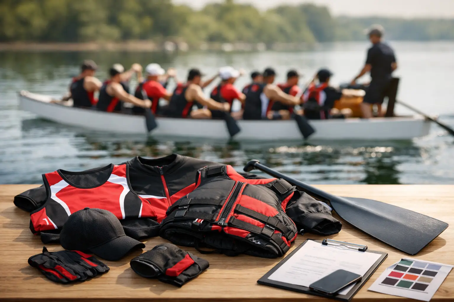 Club Kit Quotation for Paddling Teams