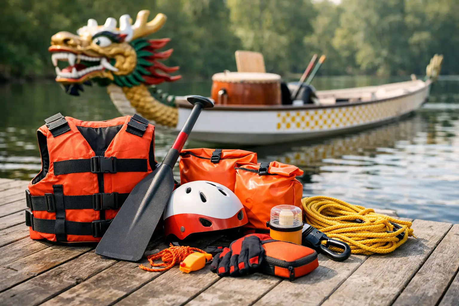 Dragon Boat Safety Equipment Kit Checklist