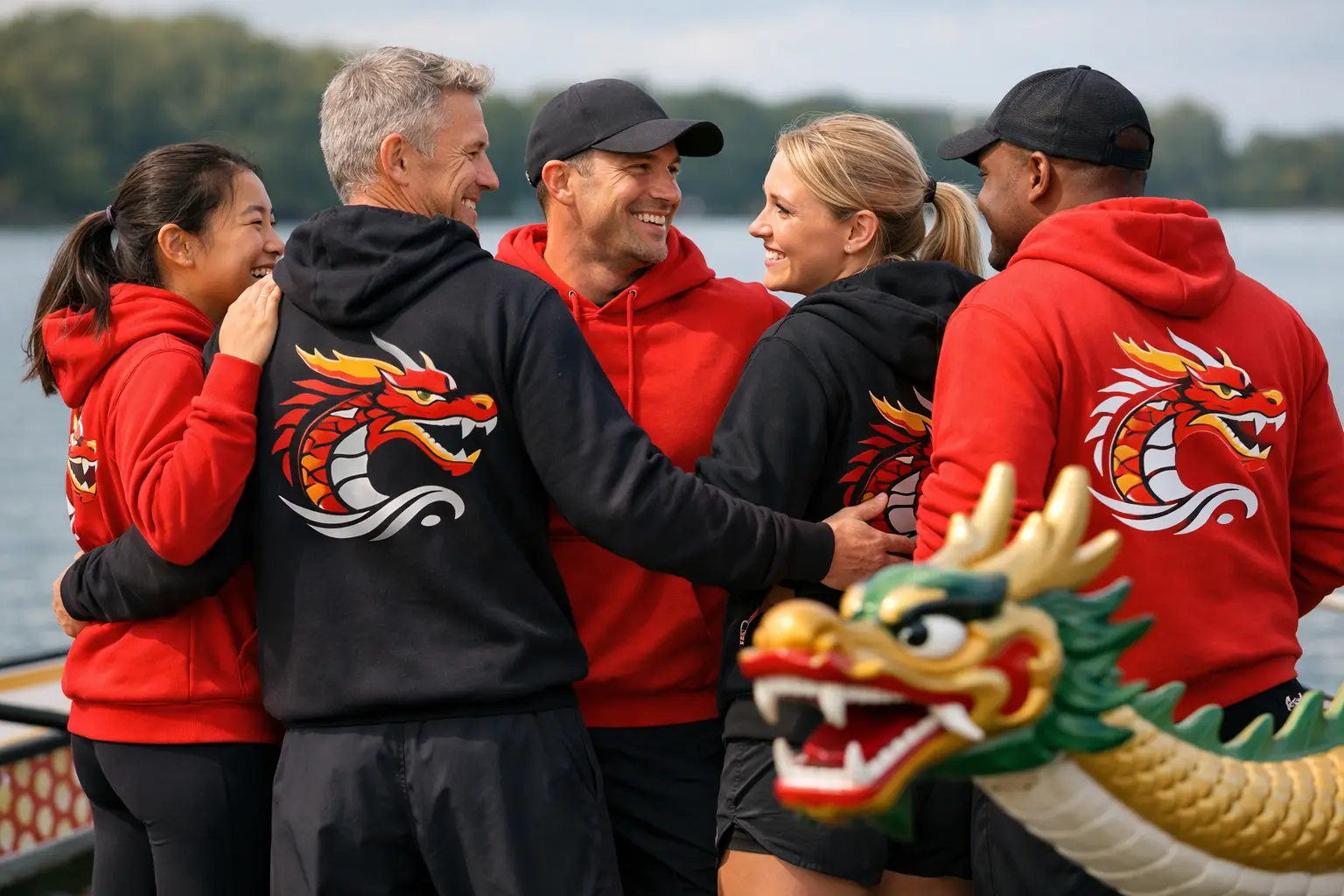 Dragon Boat Team Hoodies That Pull Crews Together