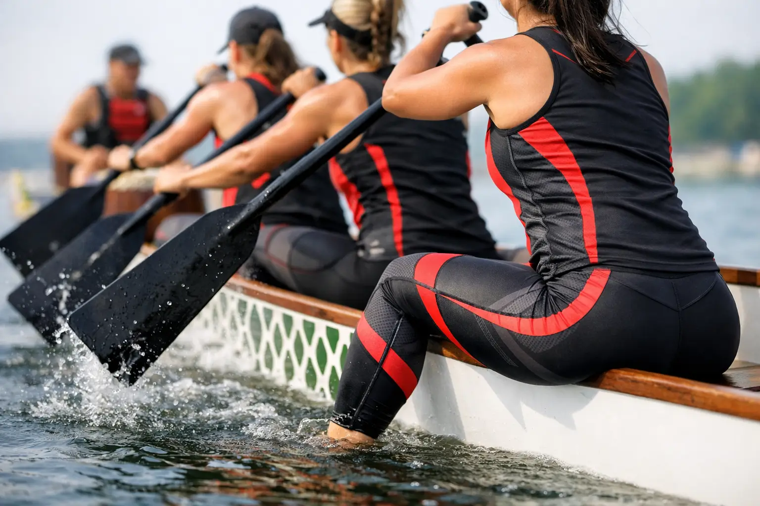 Dragon Boat Team Leggings That Work Hard