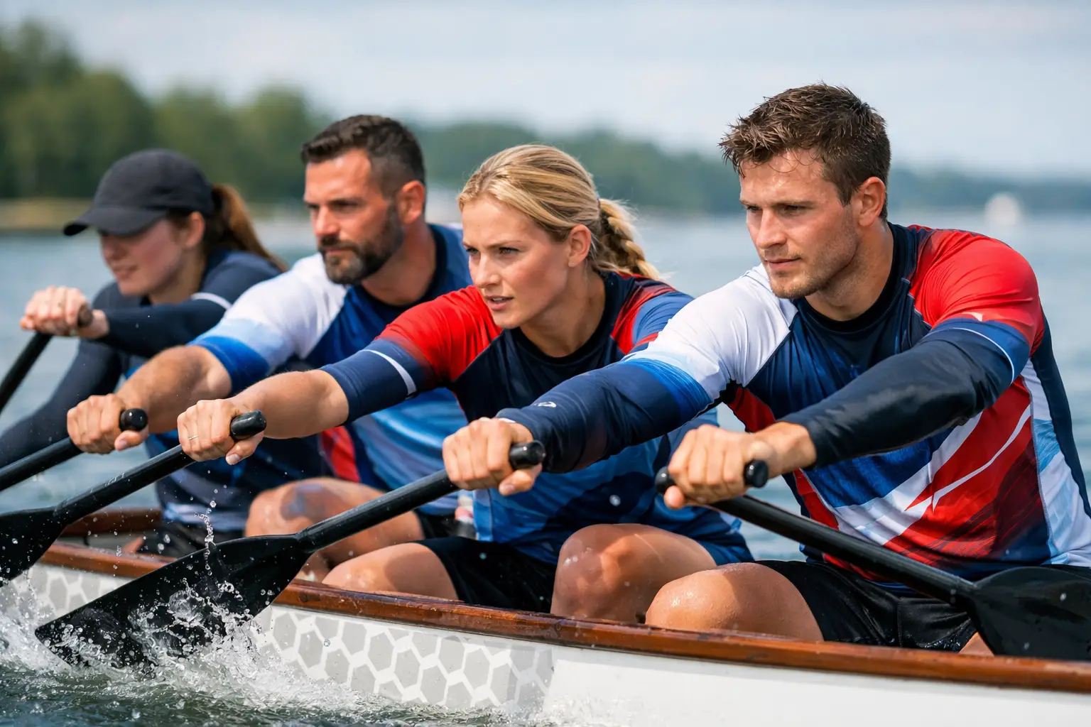 Sublimated Rashies for Paddling Teams UK