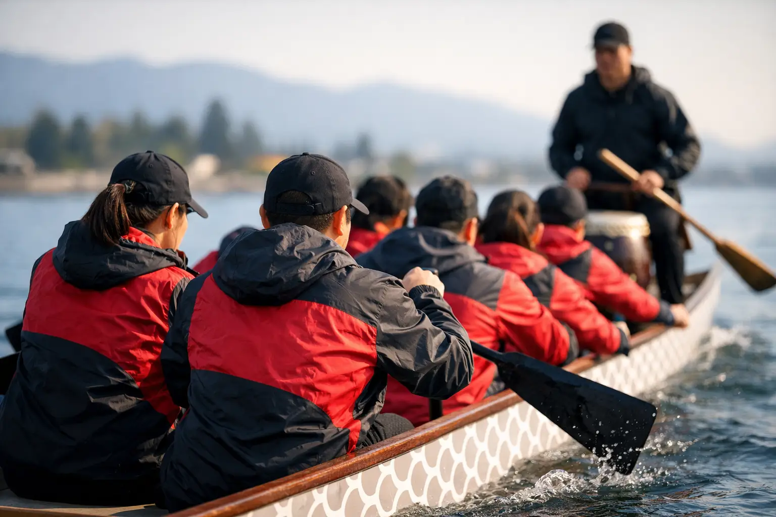 Windbreakers for Dragon Boat Teams That Perform